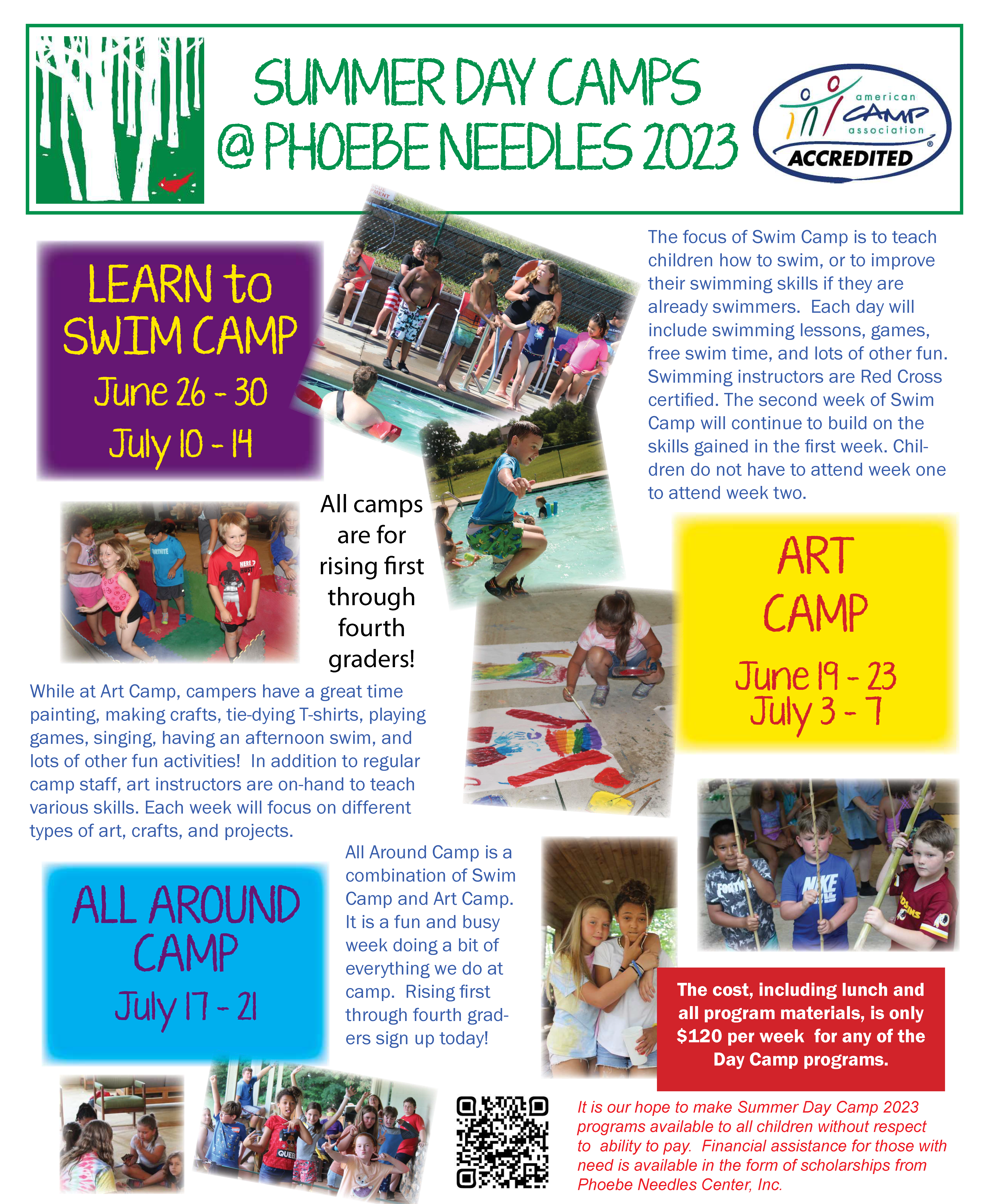2023 Day Camp Flyer WITHOUT school board language